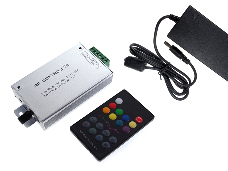 A Wireless RGB Sound Controller for 230Vac Matronics