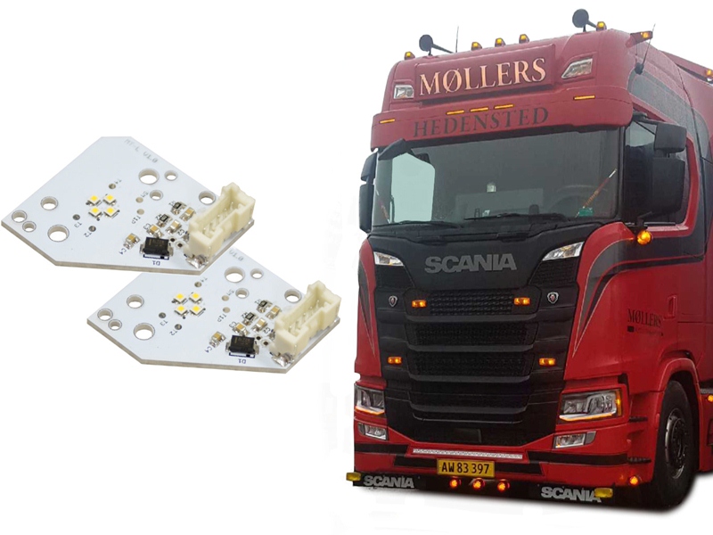 Scania S + R LED DRL conversion kit +2016 LED Matronics
