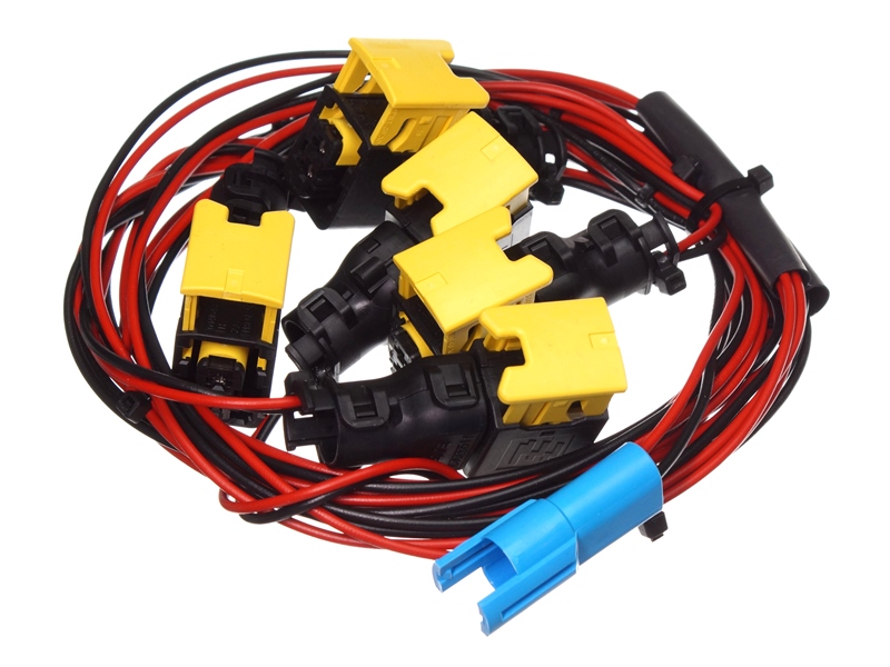 Wiring harness for 5 x Scania LED Positionlamps in sunvisor +2016