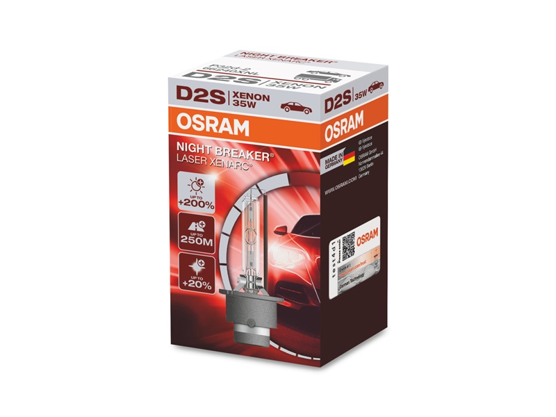 Osram D2S Xenarc Night Breaker LASER + 220% Xenon-bulb - 1 stk. - Matronics