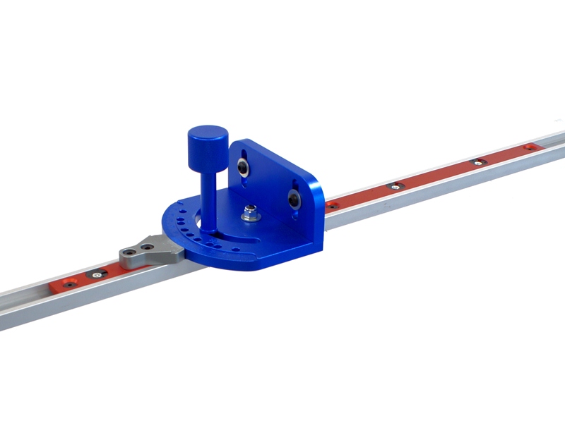 T-track guide-rail system - Slider with angle