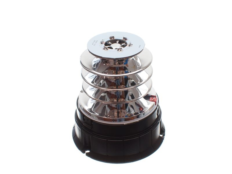 LED Rotation Light, Orange R65, 12-24V Magnet food + Cigarette Lighter -  Matronics