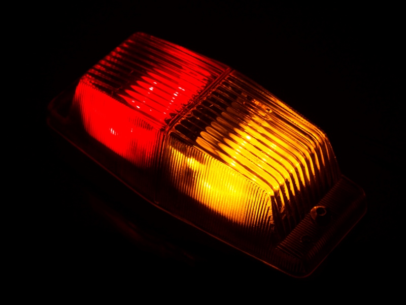Lanterne med LED flame-effect - Matronics