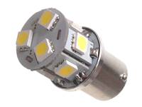 BA15s 12V 21W 6000K,20 SMD Super LED White - Strands