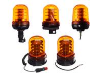 LED-Leuchte Gelb R65 mit Magnet & Saughalterung Basis, 12-24V